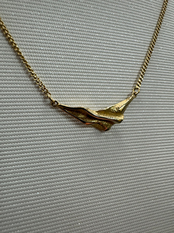 333er Gelbgold Collier 42cm