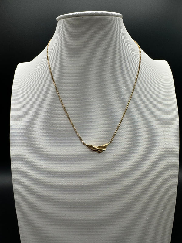 333er Gelbgold Collier 42cm